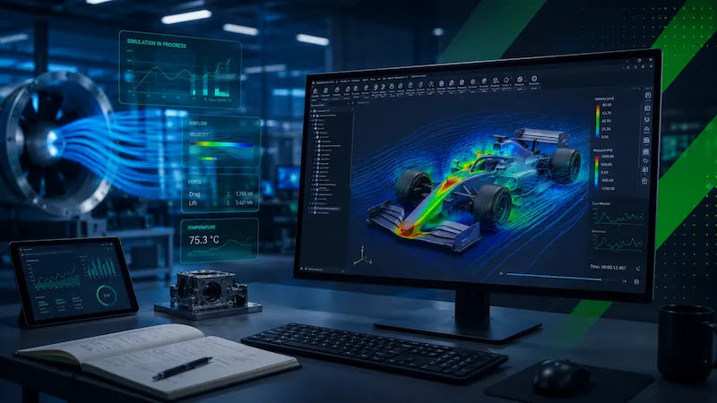 Simulacao Em Tempor Real Creo Cad Infoaxis
